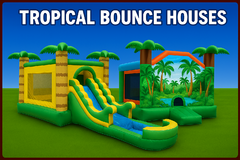 Tropical Bounce House Rental