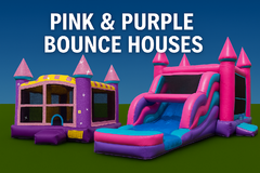 Pink Bounce Houses