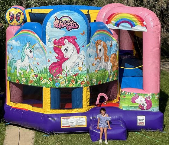 525-Unicorn-Combo-Slide-inflatable