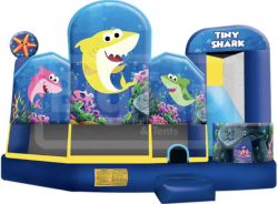 510-Tiny-Shark-bounce-house-rental-5-in-1