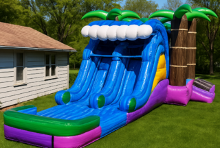 #109 Aqua Breeze Bounce House
