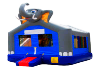 #8 Elephant Bounce House 15x15