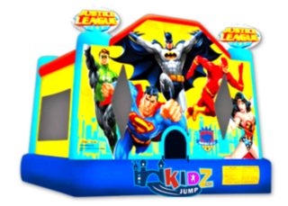 #14 Justice League Bounce House 16x17