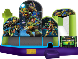 #54 Ninja Turtles bounce house