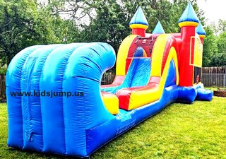 #33 Castle Bounce House w/ large slide 